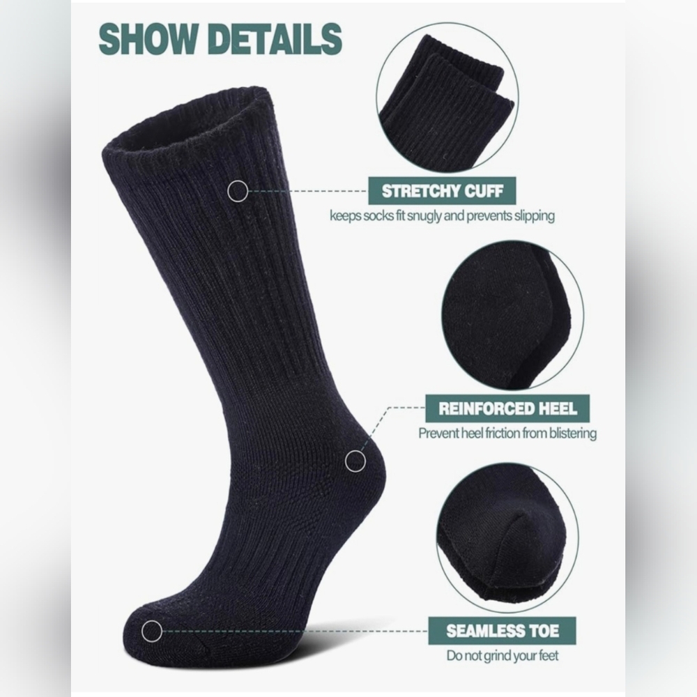 Merino Wool Blend Women's 3pk of Sport Socks